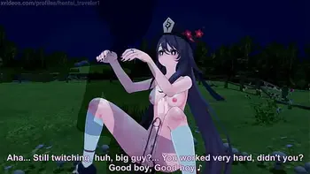 Genshin impact: Hu Tao has a hard day at work.