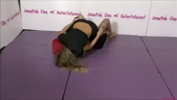 Bra and Panties Match (Strip-Wrestling Match) w, Loser gets ass exposed   has to twerk!! ~ Roxi Keogh vs Beth Bennett