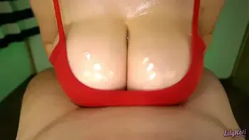 Big Tits Massage Session With Double Happy Ending by LilyKoti