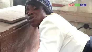 The new church building site checking ended up with doggystyle hardcore banging