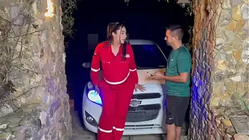 PREGNANT MECHANIC RECEIVES SAUSAGE IN EXCHANGE FOR HER PAYME PART 1