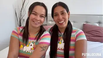PutaLocura - Dos bellezas colombianas Melisa Tetona y Natalie se tragan toda la lefa de Torbe