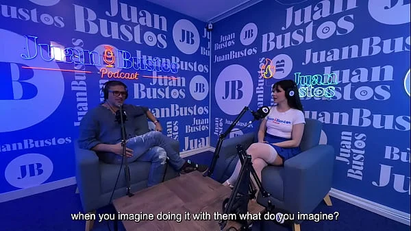 Soifiee Cooper, petite white girl addicted to threesomes, cums while telling her fantasies and Juan Bustos Podcast