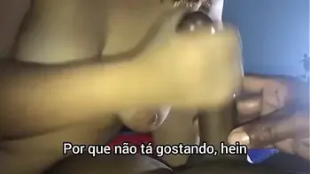 O marido dela mandou eu socar forte só no cu dela, mulher do corno submissa