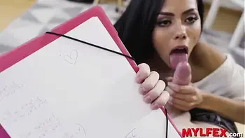 Mylfex - Nerd Stepson Helps his Stepmom with Math Poblems