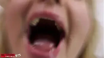 BTS of the scene: Welcome to LP Chloé, (18 years old) New french teenager gets her first rough anal fuck and double penetration!