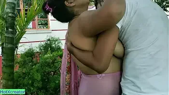 Hot Boudi Fucking at Outside!! Please Don't tell my Husband!!