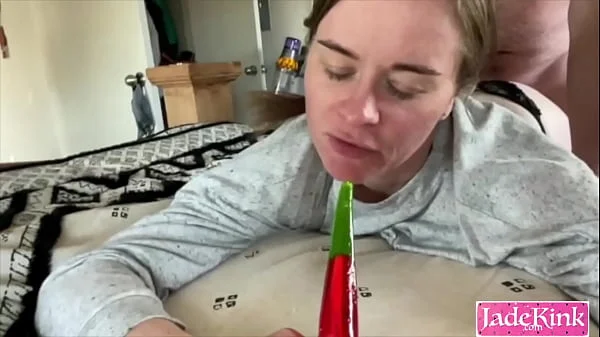 Submissive girlfriend is in training learning how to be a good girl
