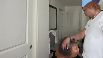 bossy bbw sugarbooty with huge ass has her way with her big cock intern Ken Love