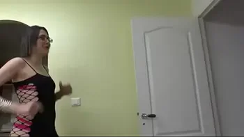 Pretty brunette slut sodomized with cum to mouth by a stranger catched on a dating website created by her boyfriend