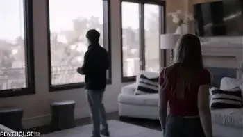 PenthouseGold.com - Slutty Teen Laney Grey Sweet Talks Her Step Daddy By Offering Her Tight Pussy