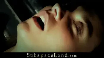 Bondage nymph Julie Skyhigh in slutty body suit