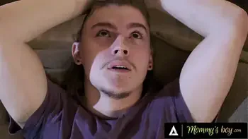 MOMMY'S BOY - Big Tits MILF Lauren Phillips Caught Sneaky Stepson Investigating Her Sex Drawer