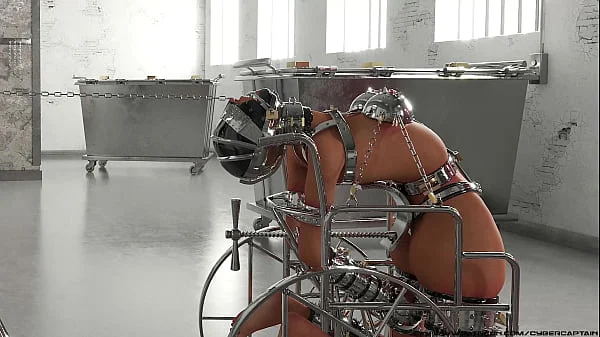 Hardcore BDSM Metal Bondage Compilation by CyberCaptain