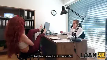 LOAN4K. Slutty redhead has given her fit body to start a vegan restaurant