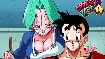 Bulma Adventure 4 -  Future Bulma thanks Gohan with amazing sex - Part 2