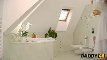 DADDY4K. Special meeting with guy’s fiancee ended up his old man fucking her