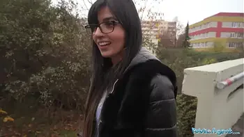 Public Agent Happy Pakistani woman fucks a stranger in the public toilets