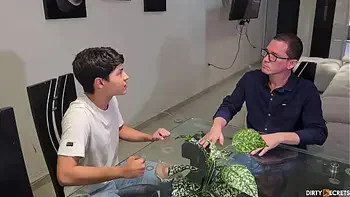 I MAKE AN AGREEMENT WITH MY STEPSON TO FUCK MY WIFE SO HE WON'T RAT ME OUT TO MY TRANSSEXUAL GIRLFRIEND