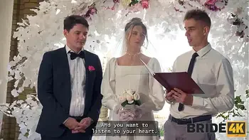 WEIRD WEDDING WITH A WHORE! BRIDE4K COMPILATION