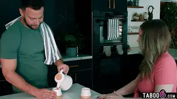 Couch surfing BBW teen Codi Vore runs out of options