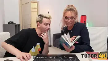 YOUNG RUSSIAN TEACHERS LEARN HOW TO MAKE YOU CUM. TUTOR4K