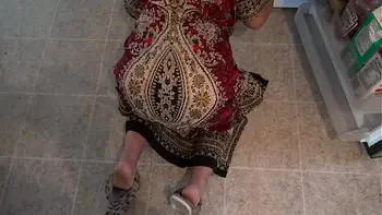 Pakistani stepmother is SHOCKED when her stepson cums inside her pussy