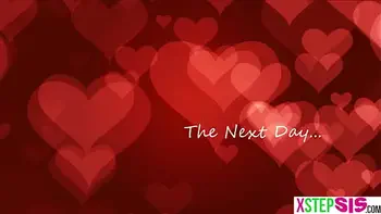 Stepsis teen licked all the Valentine donuts and she wanted more