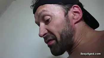 Janitor licks and fucks big tits blonde housewife