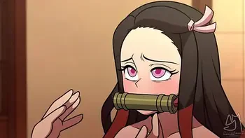 Mitsuri e Nezuko lésbica - Animação Demon Slayer Hentai