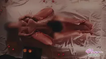 Cumshot slomo – Busty babe gives a nake massage and rides on cock