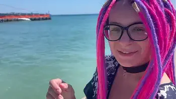 We Film a Crazy Vacation Video with Hard Spanking