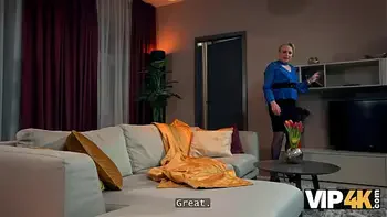 VIP4K. Famous retro Pornstar turns out to be my StepMom's best friend