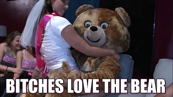 DANCING BEAR - Bachelorette CFNM Party Goes Crazy For Big Cock