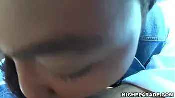 NICHE PARADE - Black Amateur Slut Gives Me Blowjob In Automobile For Money