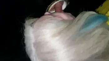 A wife is paid to be a cocksucking whore at GH