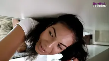 Busty Step While Stuck Under the Bed - Maya Farrell