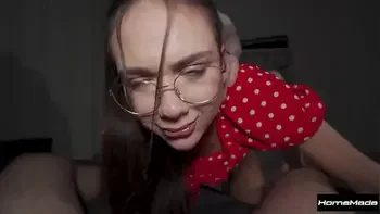 FROM CUTIE TO CUMSLUT - She Got Double Teamed