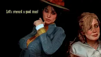 RDR2 Mary Linton & Sadie Adler full animation with sound