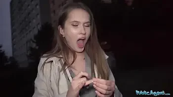 Public Agent Fucked this young thing while her mom was next door