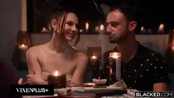 BLACKED Tiny Hottie Liz Jordan Ditches BF For Secret BBC Affair