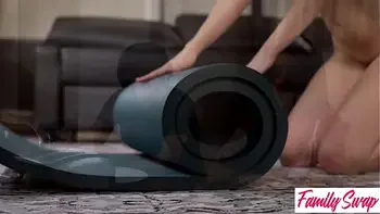 Hot Blonde Nudist SwapMILF Aaliyah Love promotes  Naked Yoga inspires Vanna Bardot