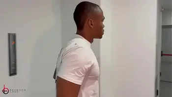 BBC fucks big-ass ebony after arriving from a trip - Brandon Cruz & Carla Morelli