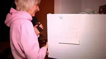 TV CRIBS: Girl gets fucked after filming