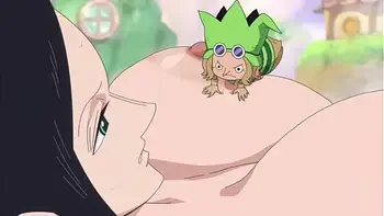 One piece but the women are naked