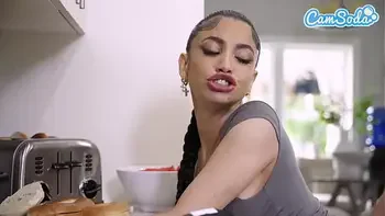 Sexy MILF Housewife Latina Fucks Step Son Has Epic Squirting Shaking Orgasm