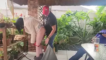 My neighbour likes to share his wife on weekends