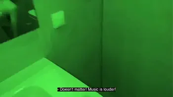 Nightclub Hookup, Blonde Bombshell Gets It in the WC