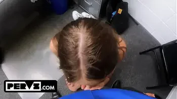 Busty Teen Slut Penelope Kay Gets Caught Shoplifting: Her Tight Ass Pays the Price with a Rough Anal Fucking