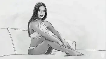 The hottest brunette I have ever seen is named Gloria Sol!